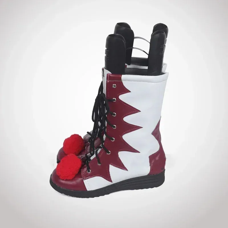 Stephen King's It Pennywise Scarpe Maschera Cosplay Stivali da clown spaventosi Uomo Personalizzato Costumi di Natale di Halloween Accessori Festa