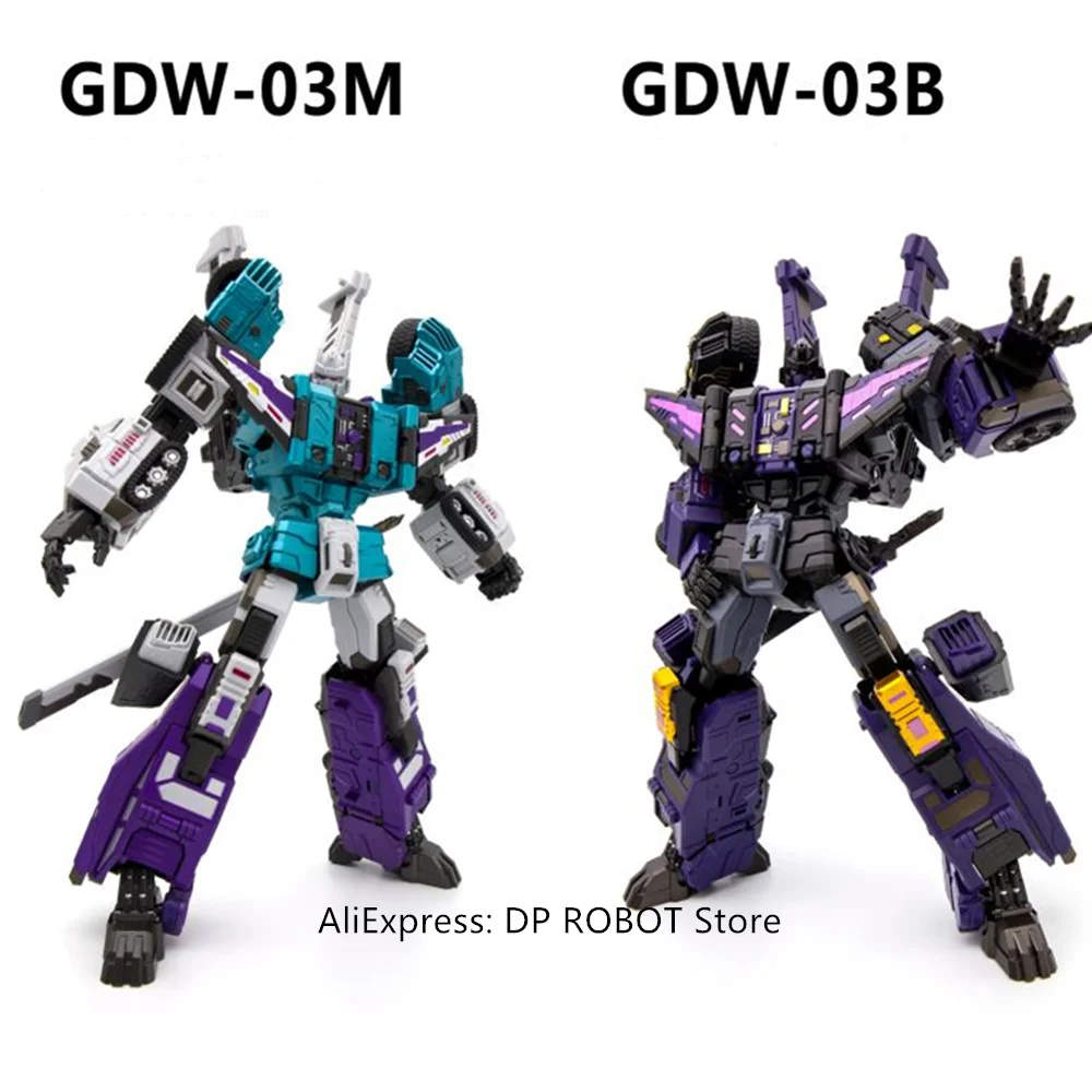 IN STOCK IDW Transformation G-CREATION GDW-03B GDW-03M GDW-03  SIXSHOT Diablo Dark Blade Metallic Fuuma Demon Action Figure