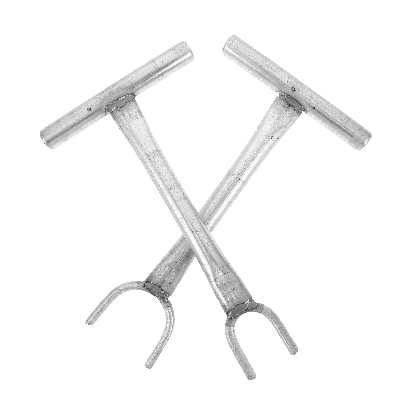 

2Pcs Valve Wrench Extended Iron Clamp Water Shut Off Tool Plumbing Valve Opener Main Water Shutoff Multi Purpose Pipe Wrench