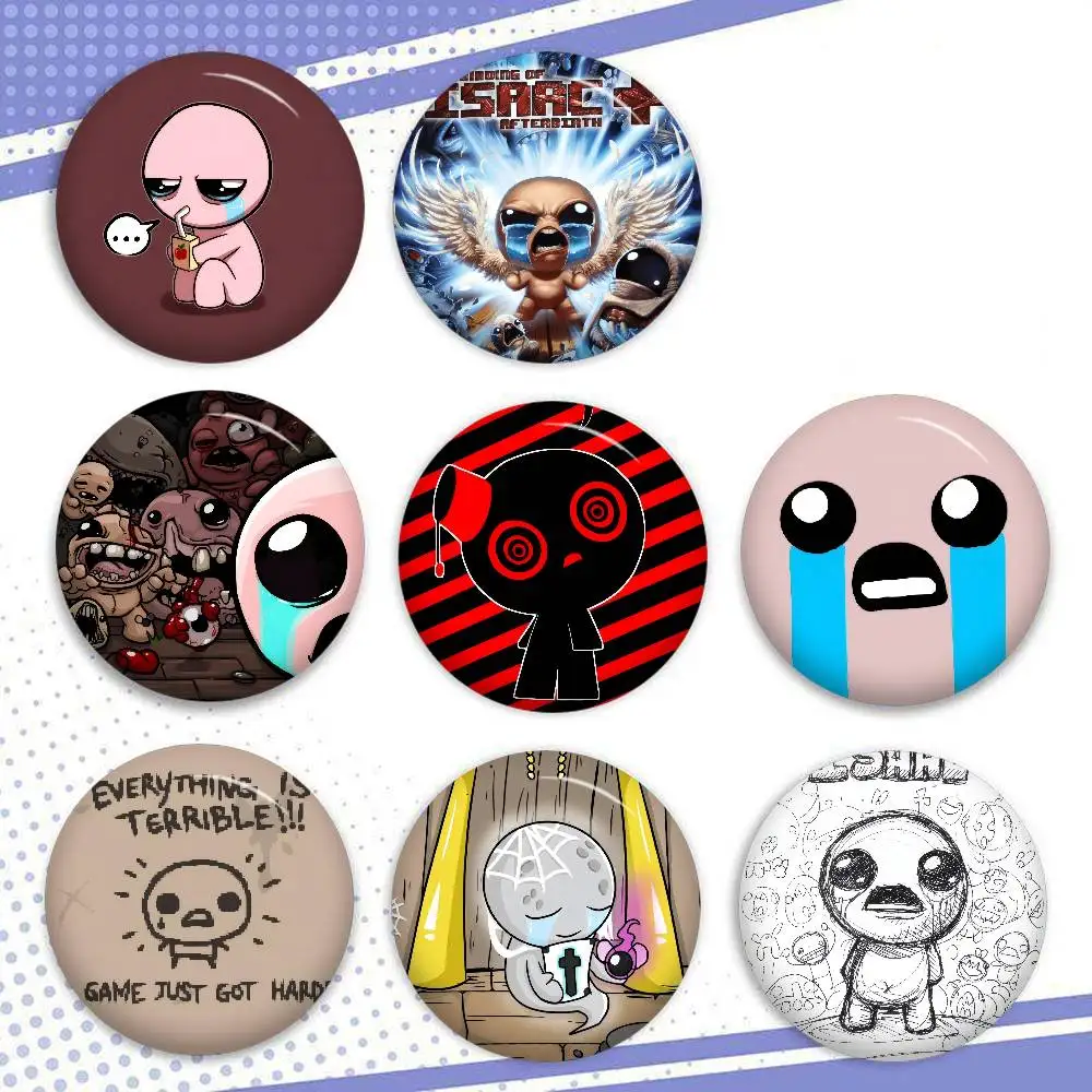 Game The B-Binding Of Isaac, niedliche handgefertigte Brosche, Cartoon-Cosplay-Abzeichen auf Rucksack, Schmuck, Accessoires, Geschenke