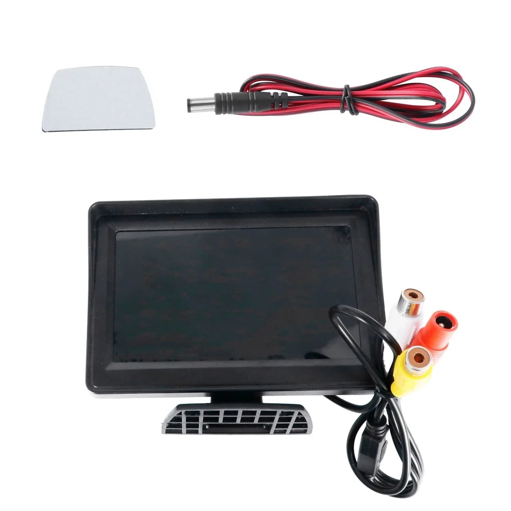 Parking Assistance Screen Rear View Camera Display Enhanced Driving Safety High Resolution TFT Automatic Priority Switching