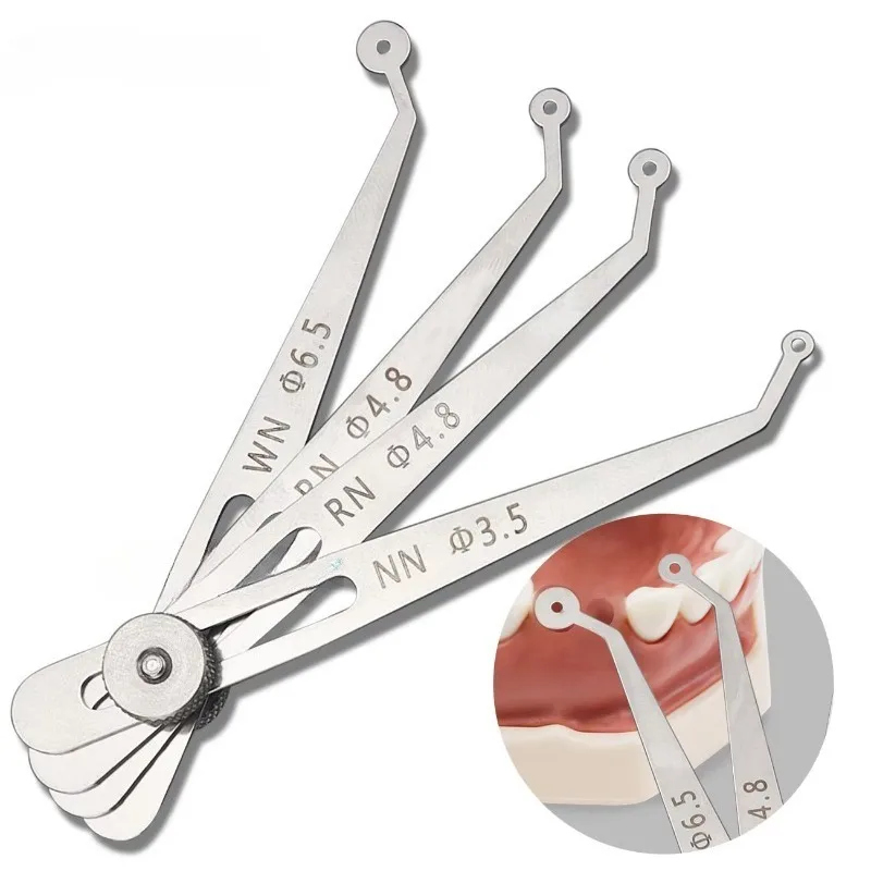 Lab Implant Calipers Adjustable Positioning Planning Ruler Interdental Measuring Ruler Implant Diagnosis Ruler. Best Tool s