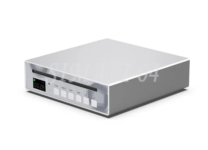 PL100 CD Player Portable CS43131 Support Optical Coaxial 32Ω/60mW 3.5mm Headphone Output with Remote Control