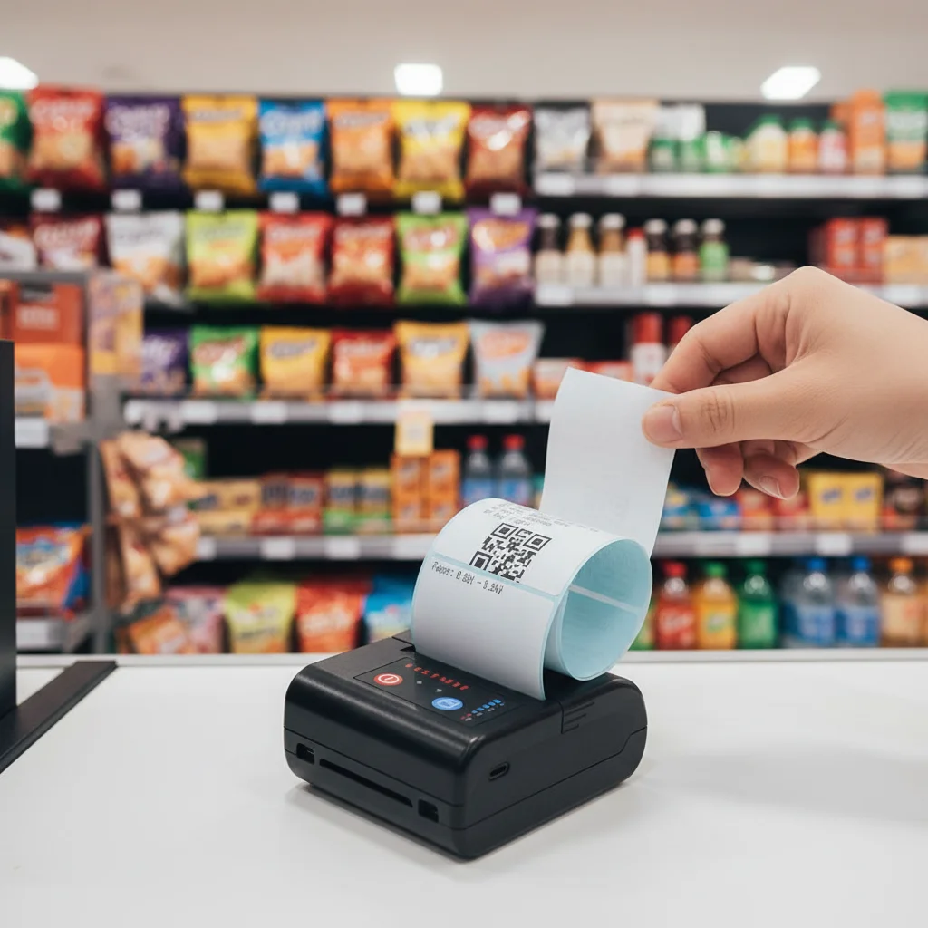 

Cheap Portable Mini Thermal Shipping Label Printer with Wireless Bluetooth USB Handheld Bill Printing Machine