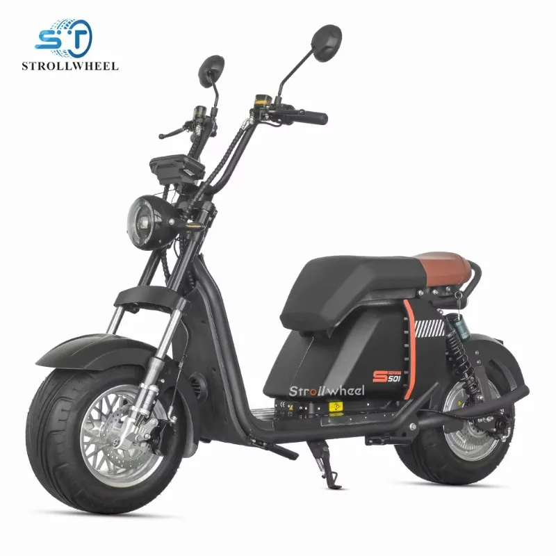 E Chopper Citycoco 1000w Electric Scooter Fat Tire Citycoco Hydraulic Disc Brake Citycoco 40A Large Battery