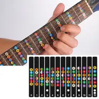 Guitar Fretboard Notes Map Labels Stickers Fingerboard Fret Decals for 6 String Acoustic Electric Guitarra Accessories