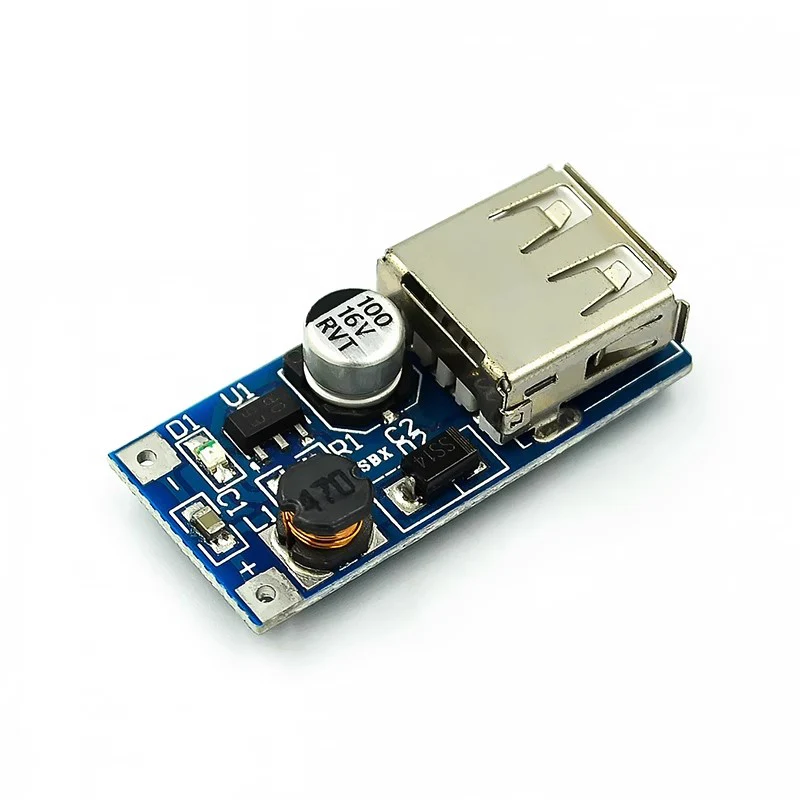 0.9V-5V Naar 5V DC-DC Usb-Spanningsomvormer Step-Up Booster Voedingsmodule