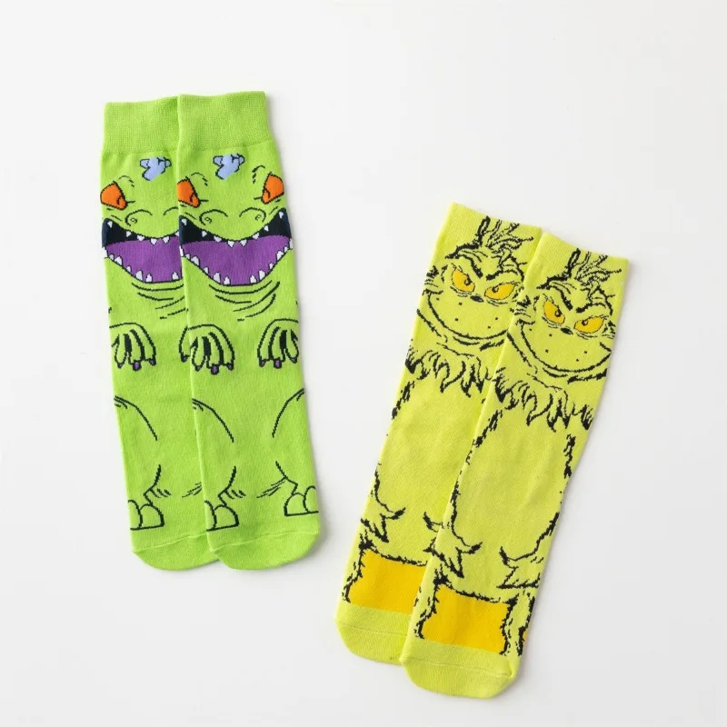 New Baby Socks Solid Kids Infant Girls Boys Cartoon Clown Knee High Sock Toddler Girl Cotton Long Sock for Children K205