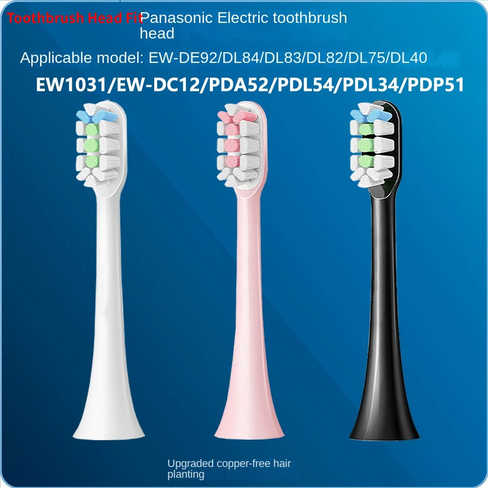 

6 pieces Toothbrush Head Fit Panasonic Electric Toothbrush Head EW-DC31/EW-DC31A504/EW-DC31-W405/ DC7--A405/DC70-P405/DC74-N405