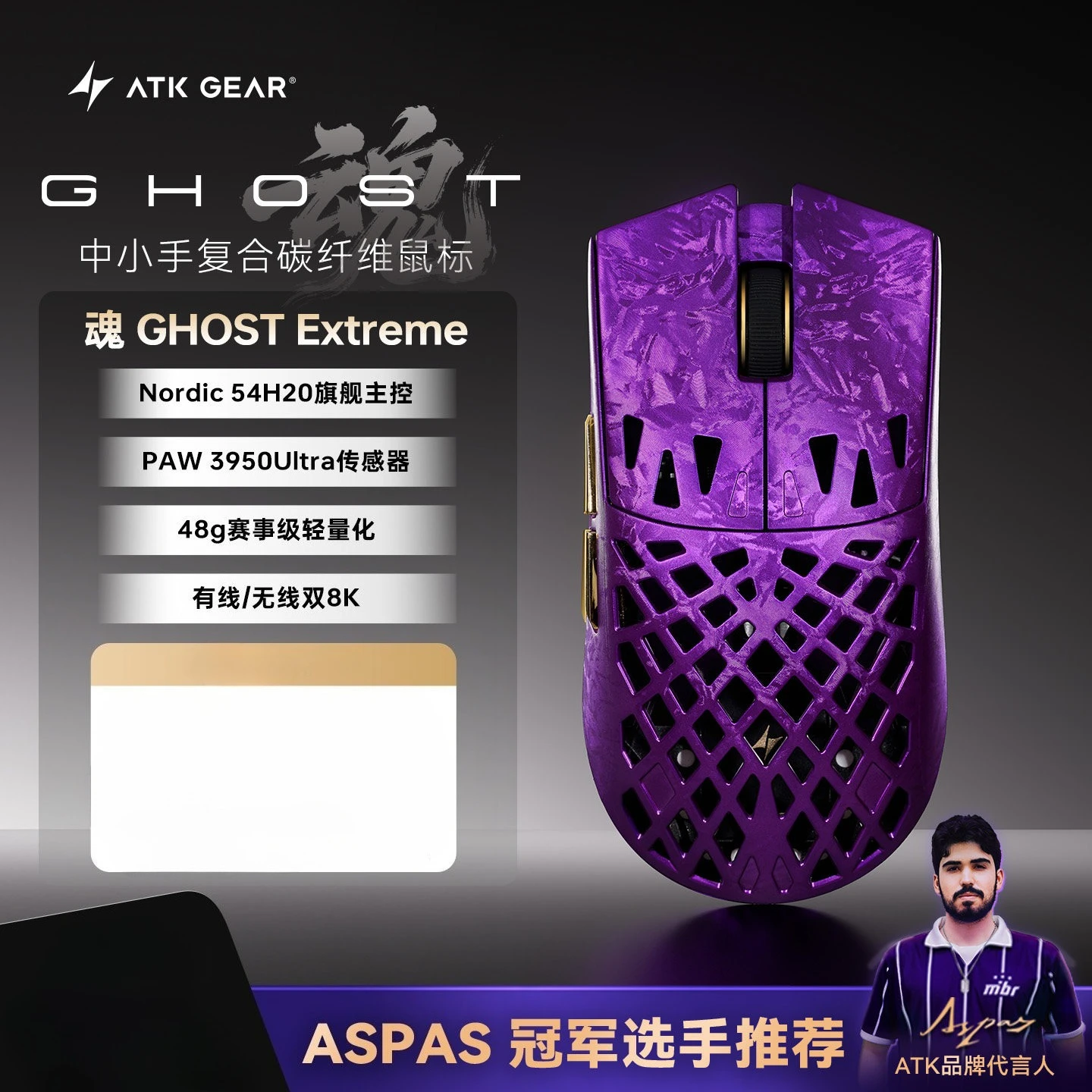 マウス・トラックボール ATK GHOST Extreme ATK Ghost Extreme -- 正直レビュー : r/MouseReview