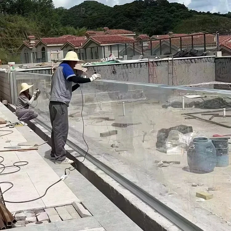 Acrylic Above Ground Swimming Endless Swim Spa Pool