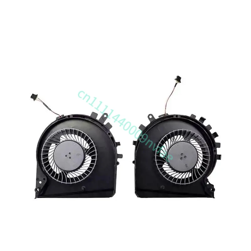 CPU+GPU Fans For HP Pavilion 15-DK TPN-C141 L57170 L56900 001 ND85C16 Gaming Notebook Graphics Card Radiator fan 0.2