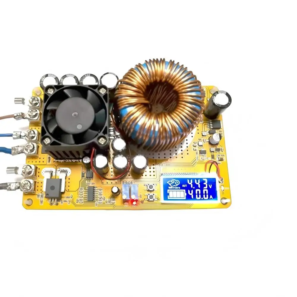 

50A High-Power Adjustable Step Down Power Supply Module Constant Voltage & Constant Current Voltage Current Display Power Board