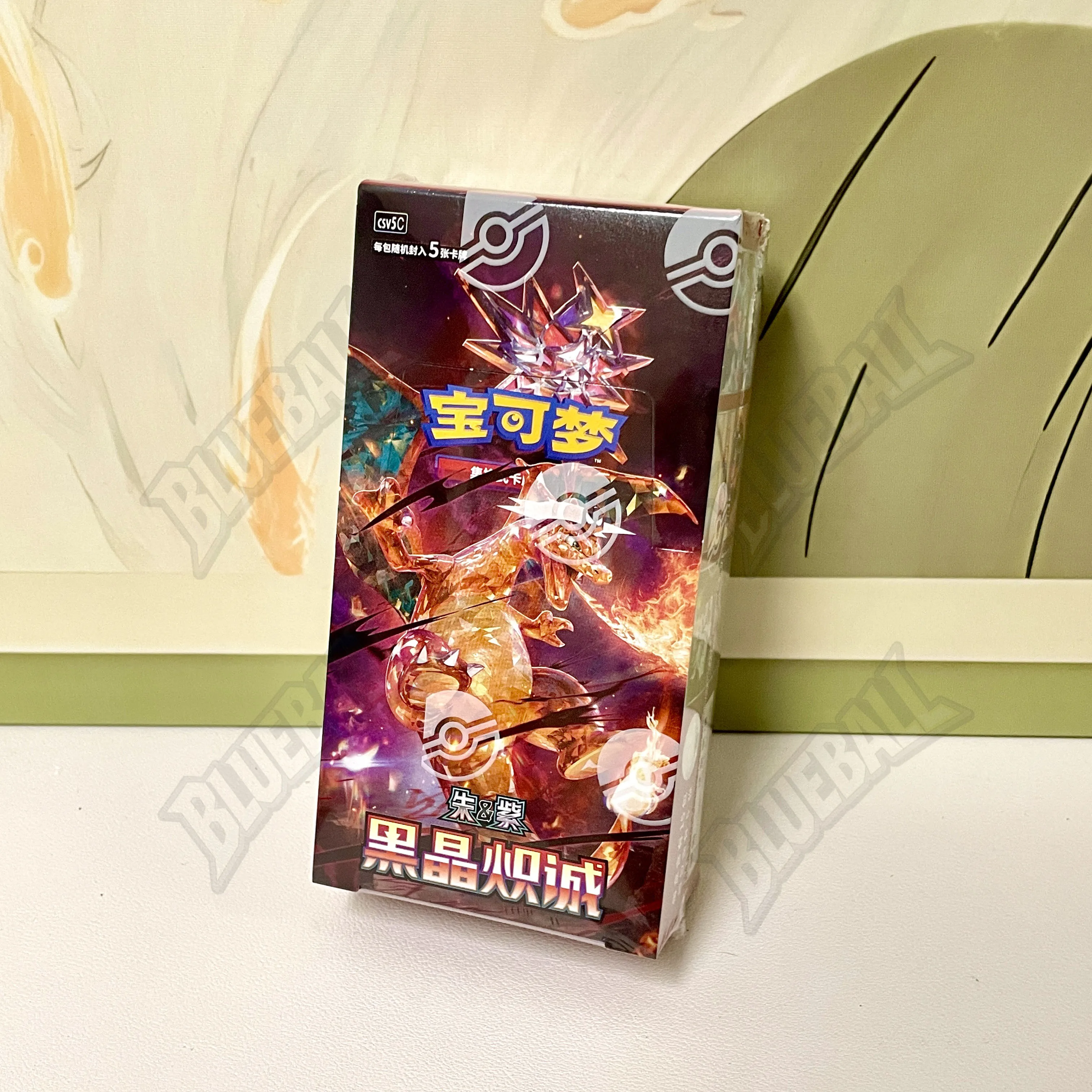 Origineel Pokémon Scarlet Violet Gem Pack Vol6 Dunne Doos TCG Verzamelbare Gevechts- en Ruilkaarten Vereenvoudigde Chinese Versie Speelgoed Cadeau