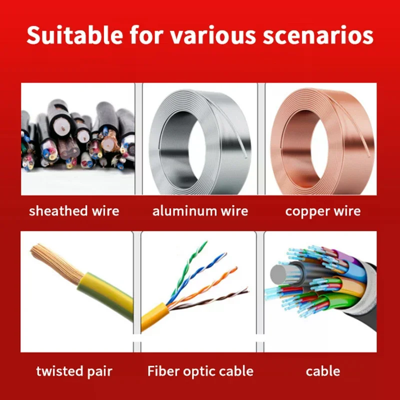 Multifunctional Wire Strippers 6 Inch Wire Cutters Cable Stripper Cable Wire Crimping Wire Stripper Pliers Tools view 4