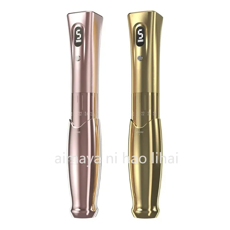 Wireless Embroidery Machine Rechargeable Single Battery Tattoo Embroidery Pen Wireless Power Supply Eyebrow Tattooing Machine