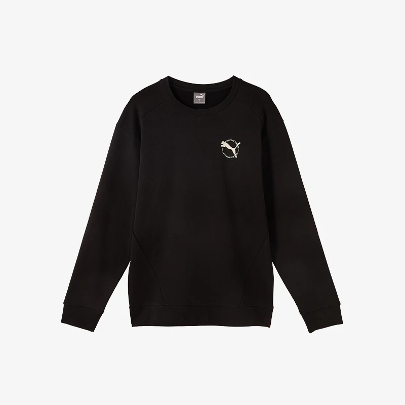 

PUMA Оригинальная новая мужская повседневная спортивная толстовка с круглым вырезом и минималистичным принтом 686327-01