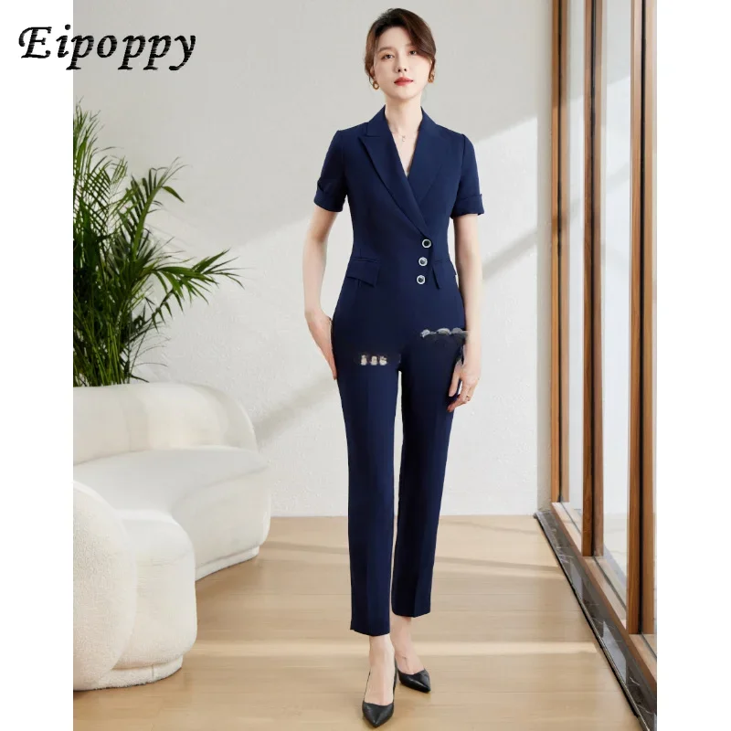 Tibetan professional suit, women's summer suit