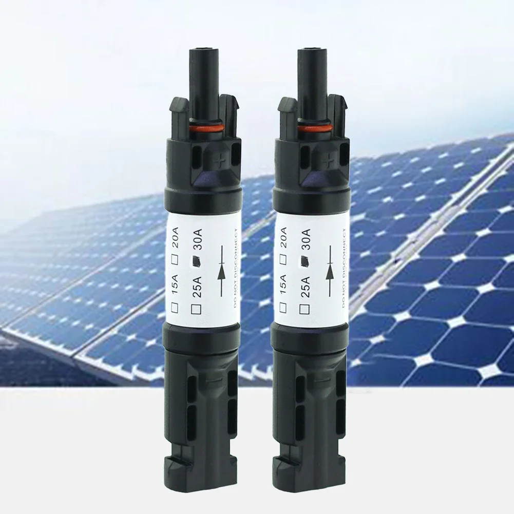 2pcs Photovoltaic Anti-reverse Diode Connector IP67 Waterproof Solar Compatible Anti-reverse Flow Diode Accessories