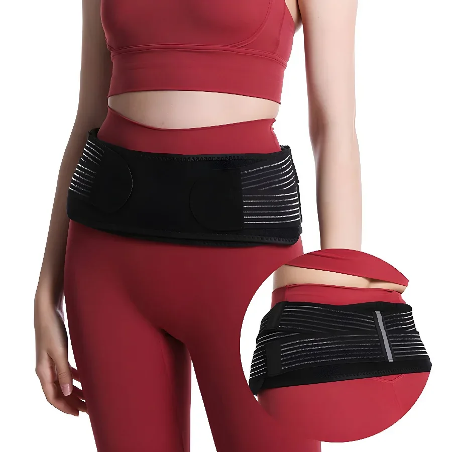 

Sacroiliac SI Joint Hip Belt - Lower Back Support Brace for Men and Women - Sciatica Pelvis Lumbar Hip Pain Relief