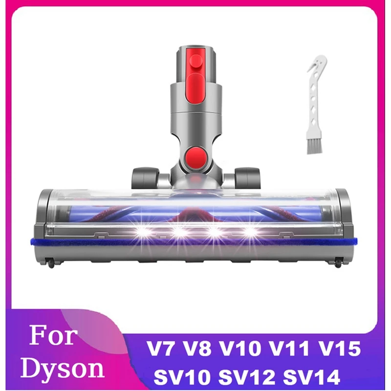 Vacuum Drive Brush Head As Shown ABS For Dyson V7 V8 V10 V11 V15 SV10 SV12 SV14 Cleaner Head For Carpet Floor Clean