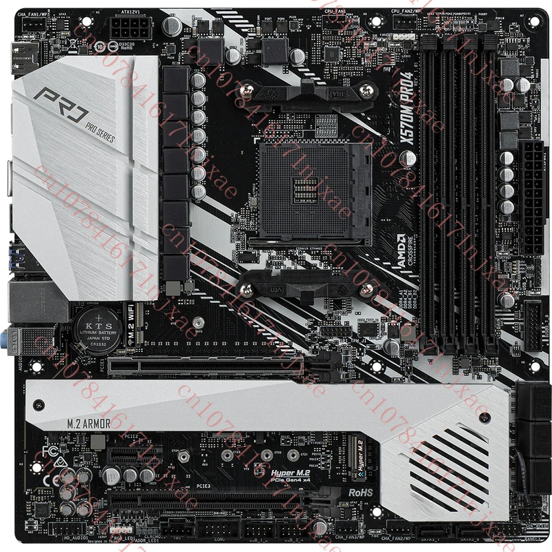 

Материнская плата для ASRock X570M Pro4 X570 поддерживает 3700X 3600X 3400G DDR4 64 ГБ.
