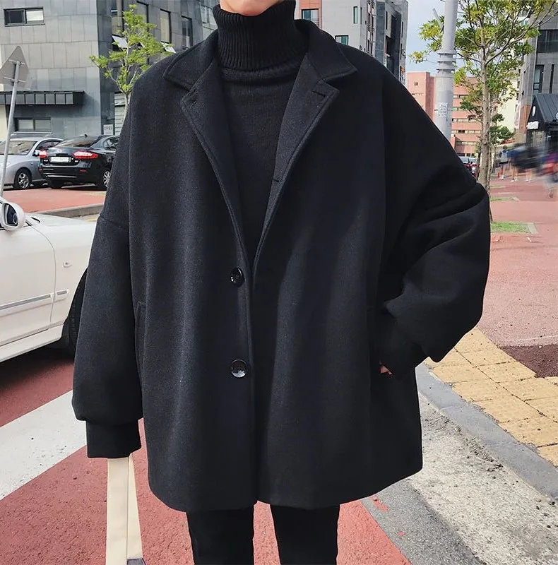 

Мужское пальто из шерстяной смеси с капюшоном, шалевым воротником и лацканами, классическое, традиционное, консервативное, классическое, стандартное, классика