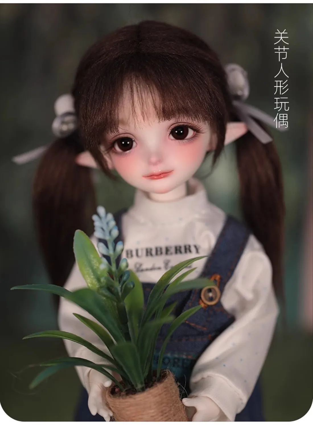 Nuovo bjd Genuine doll Group 1/6 Original sd Baby Doll Humanoid SD Doll Joint girl Elf ears