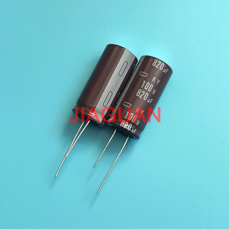 10pcs NEW CHEMI-CON KZE 820uf/100v NIPPON KY 100V820UF 18x40MM electrolytic Capacitor 820UF 100V NCC 100v820uf