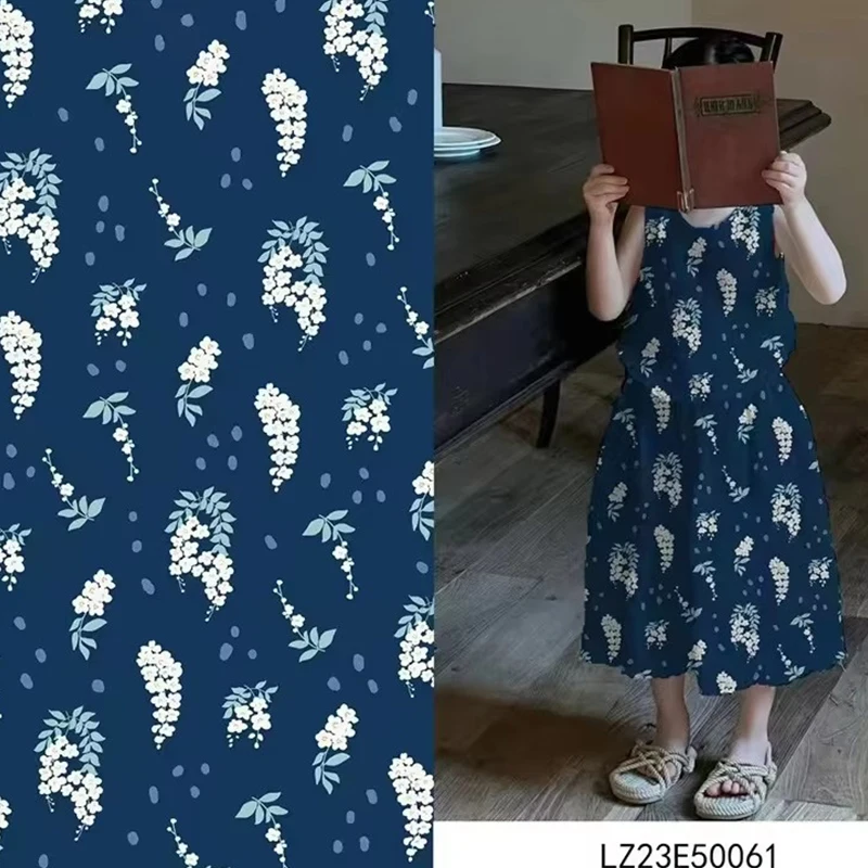 

Premium 100% Cotton Fabric - Soft Breathable Material for Summer Dresses, DIY Crafts & Home Decor, High Quality Textile