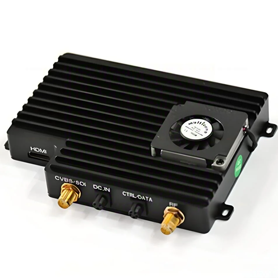 20km NLOS COFDM HD VTOL UAV Video Transmitter Industrial Drone UGV USV With AntiJamming Communication H.264 Streaming Encoder