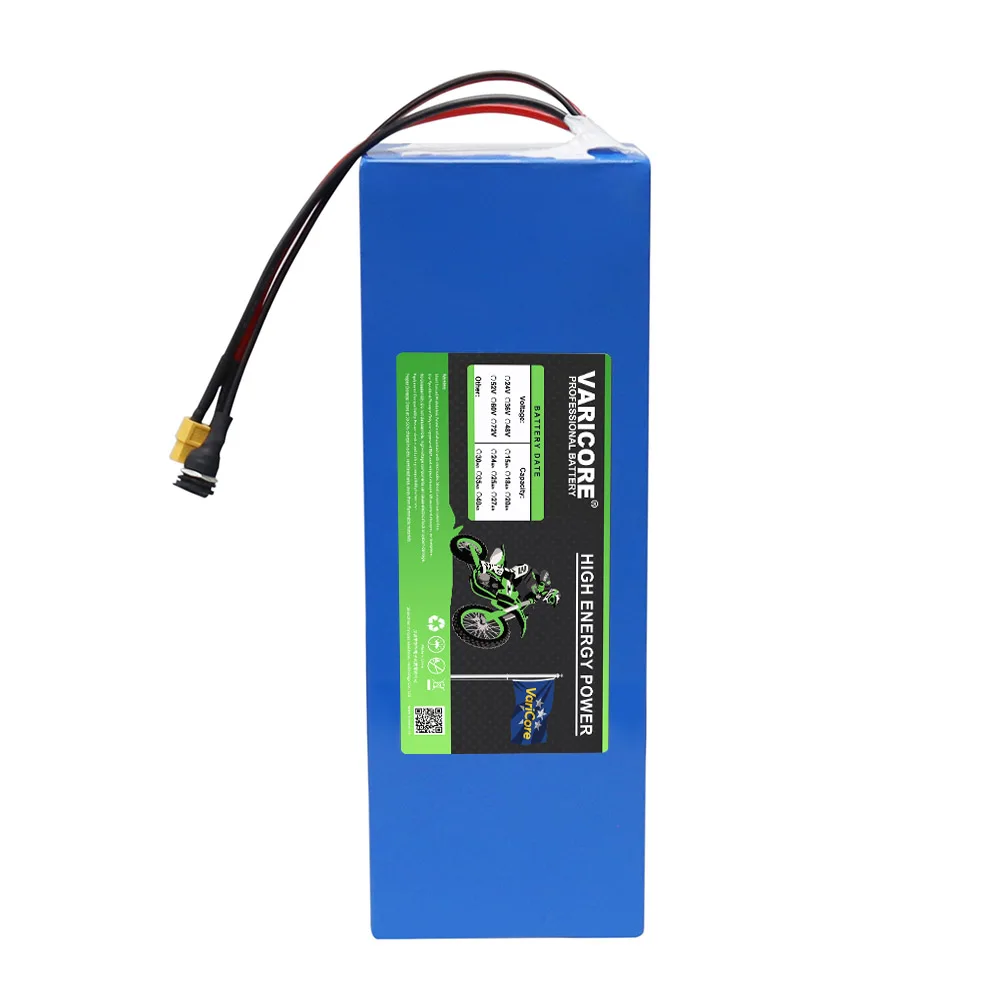 48 فولت 20 أمبير 13s4p 21700 بطارية ليثيوم قابلة للشحن عالية الطاقة 800 واط 1000 واط 1200 واط 1440 واط المدمج في 30A BMS حماية