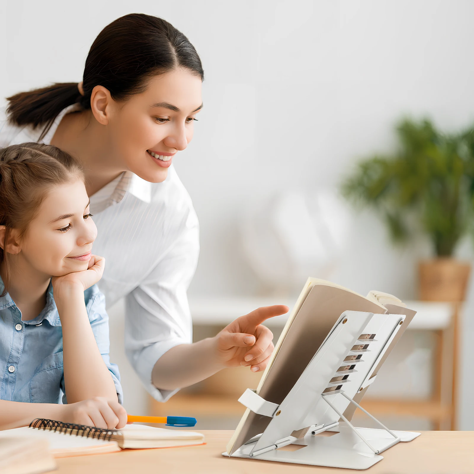 

Stand for Desk Reading Holder Compact Portable Non Slip Design Book Accessories Tablet Stand Laptop Base