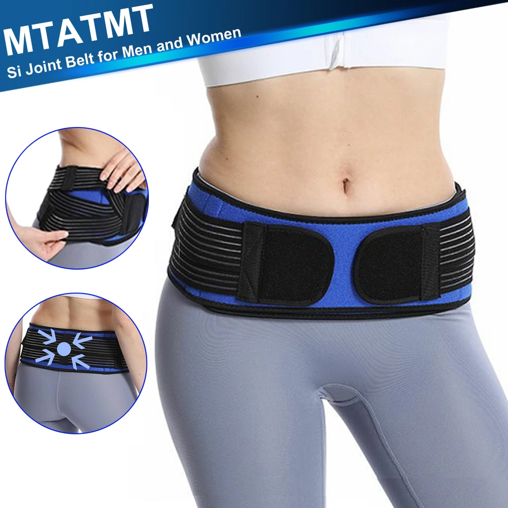 

1Pcs Sacroiliac Hip Belt -Comfortable Lumbar Support Brace for Instant Pain Relief - Adjustable Breathable Mesh Design - Unisex