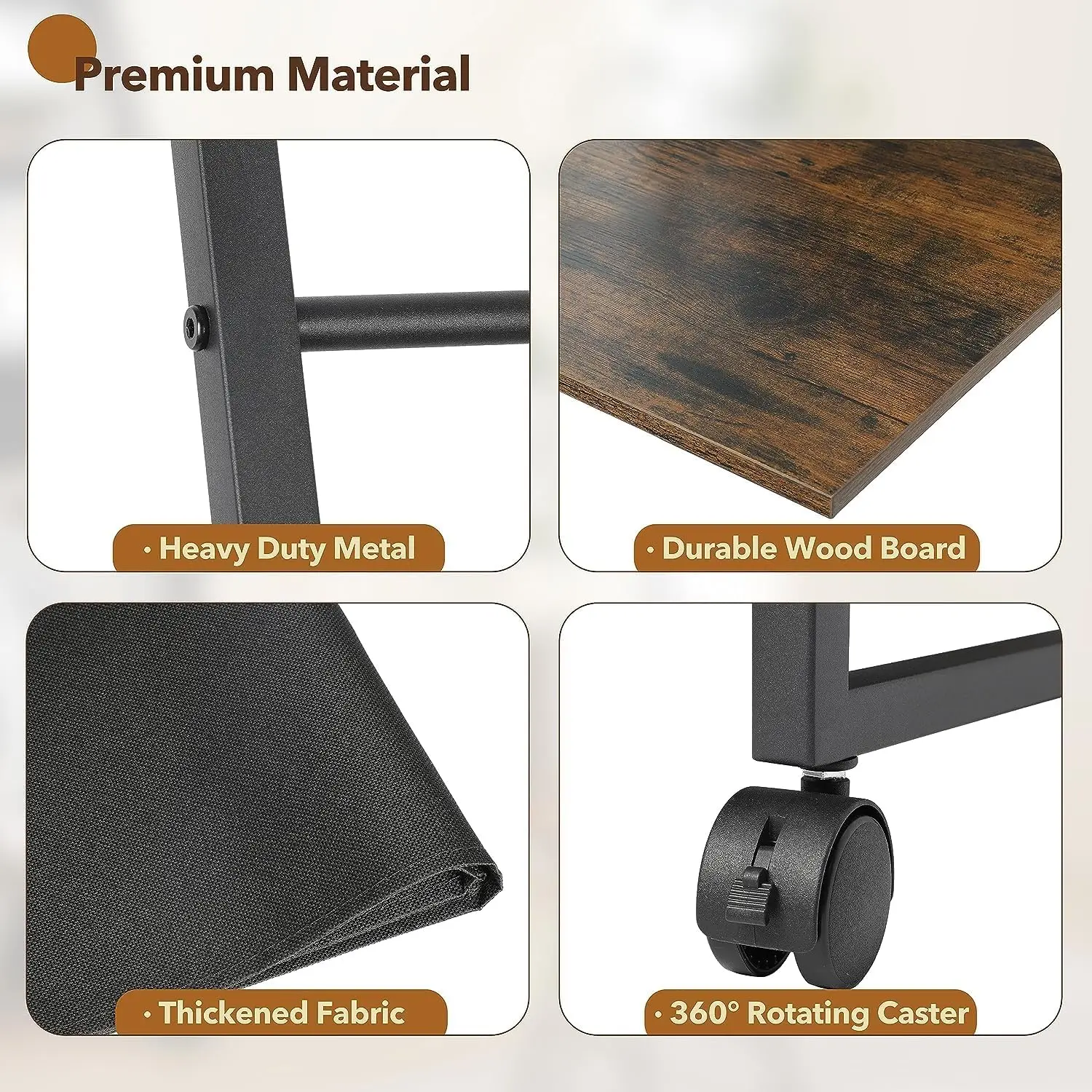 4-stufiger Schallplatten-Aufbewahrungsständer für 100 Alben, bewegliches Ausstellungsregal für Schallplatten, Bücher, Zeitschriften