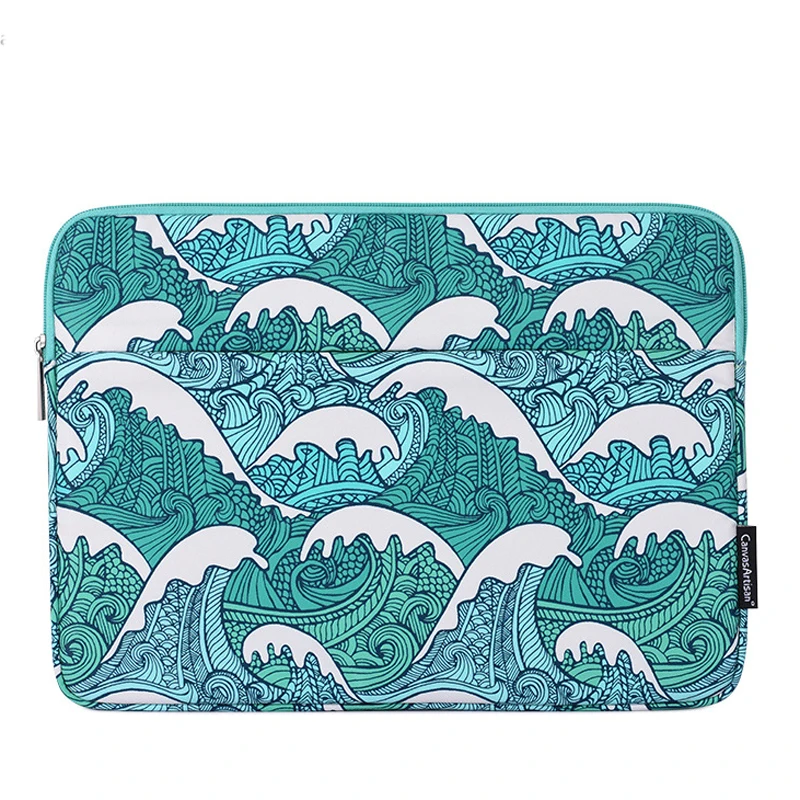 Digitally printed computer sleeve Apple MacBook laptop case pattern protective bag waterproof polyester