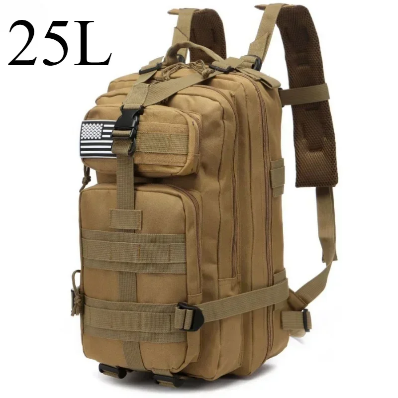 Thuram 25L/50L Taktischer Rucksack Molle Tasche Outdoor Taschen Rucksack für Wandern Camping Trekking Jagd Angeln GYM Taschen Rucksäcke 10