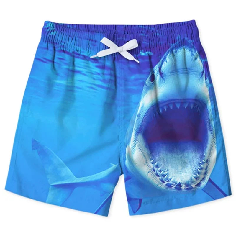

Cool Shark 3d Printed Shorts Men Seaside Hawaii Outdoor Beach Short Quick Dry Comfortable Summer Fashion Clothes Board Shorts
