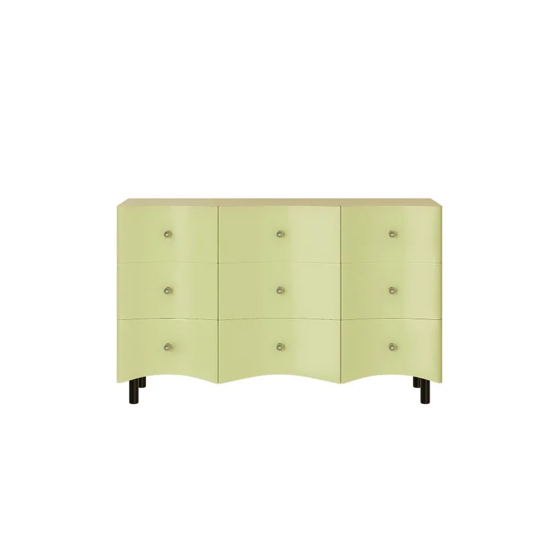 nine chest cabinets, simple bedroom storage cabinets, living room hallway cabinets