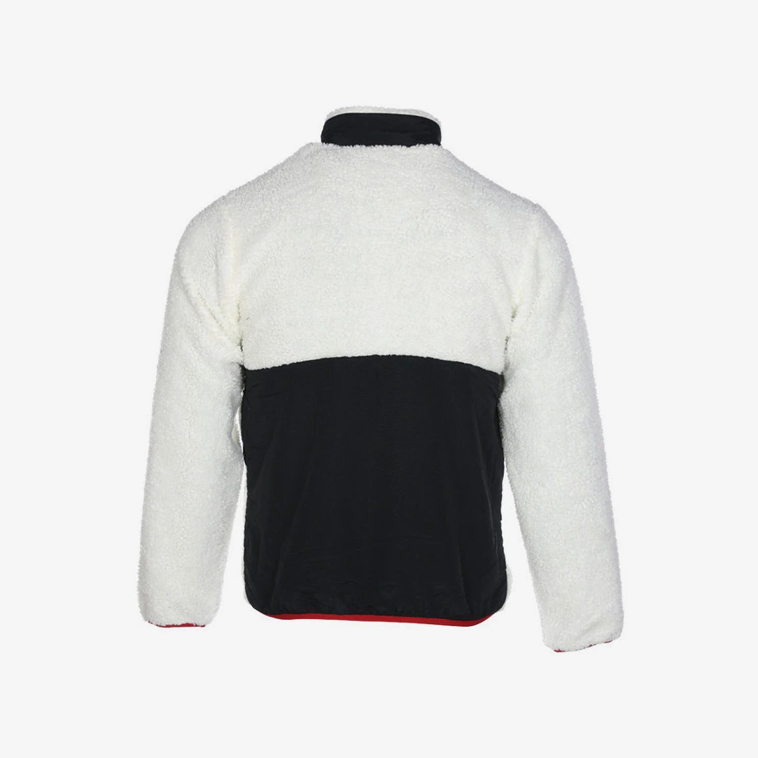 Nike genuine JORDAN men's stand up collar imitation lamb wool cardigan jacket FB1652-133