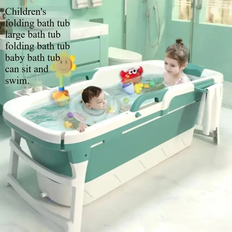 

Adults Swimming Foldable Bathtub Pool Groung Lazy Clearance Foldable Bathtub Cold Baby Banheiras Para Adultos Portable Tub