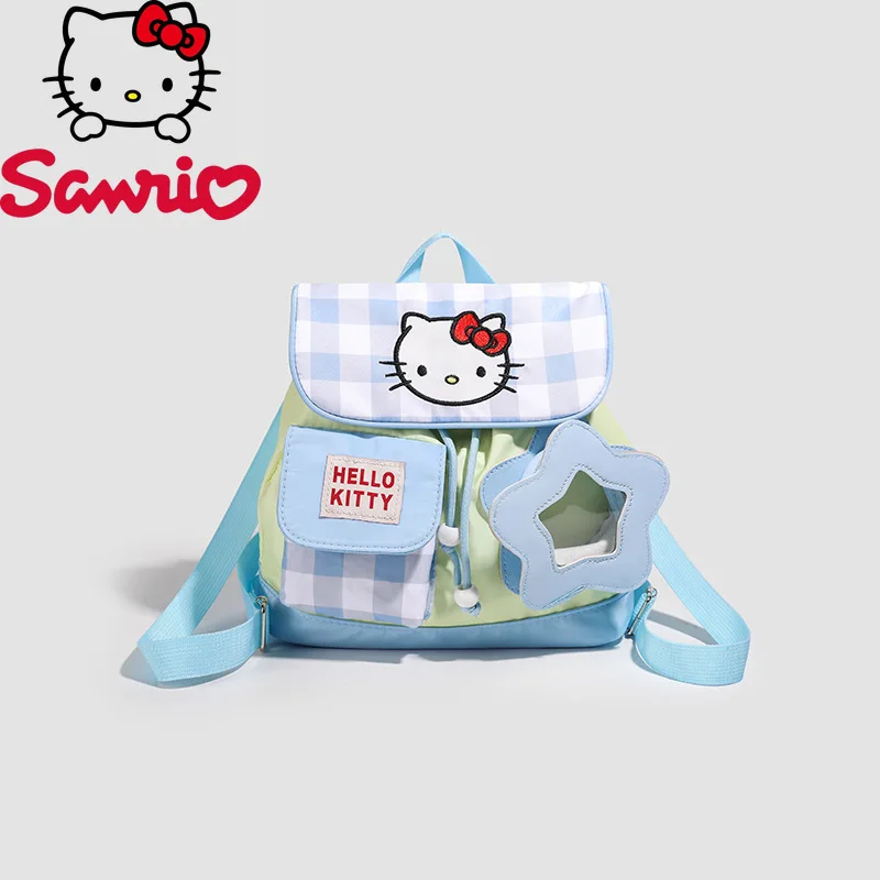 

Sanrio Hello Kitty New 2025 Backpack Student School Bag Cute Mini Cartoon Fashionable Large Capacity Novelty Tote Bags