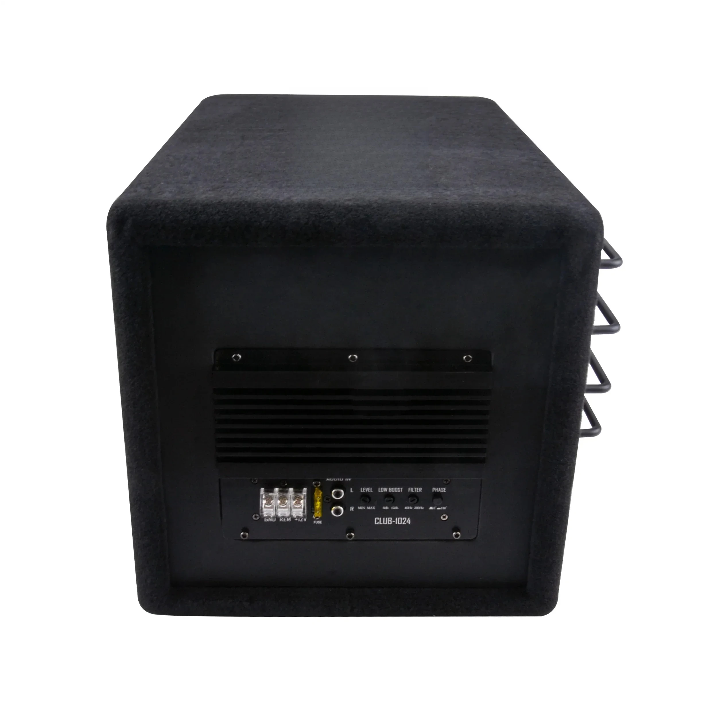 Audio Car Loaded Enclosures Underseat 12inch woofer speaker enclosure Professional Build 16 years