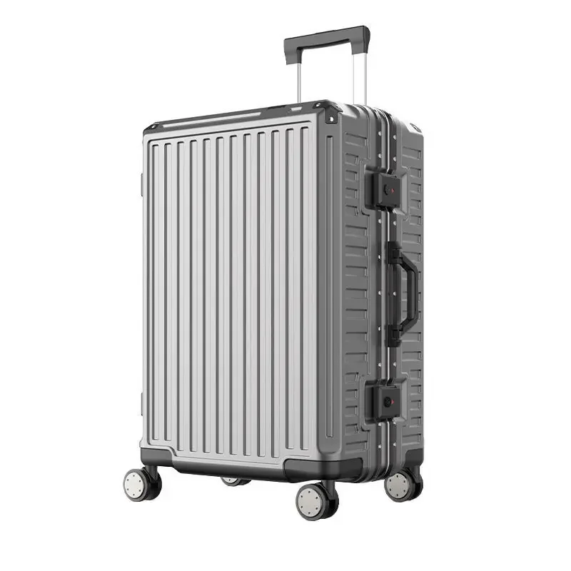 

Large Capacity Suitcase Aluminium Frame Carrier 20 28-Inch PC Trolley Case TSA Lock Luggage Travel Bag Wheeled