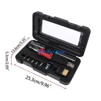 A2UD 10-In-1 Gas Soldering Iron Case Set Multifunction HS-1115K Set