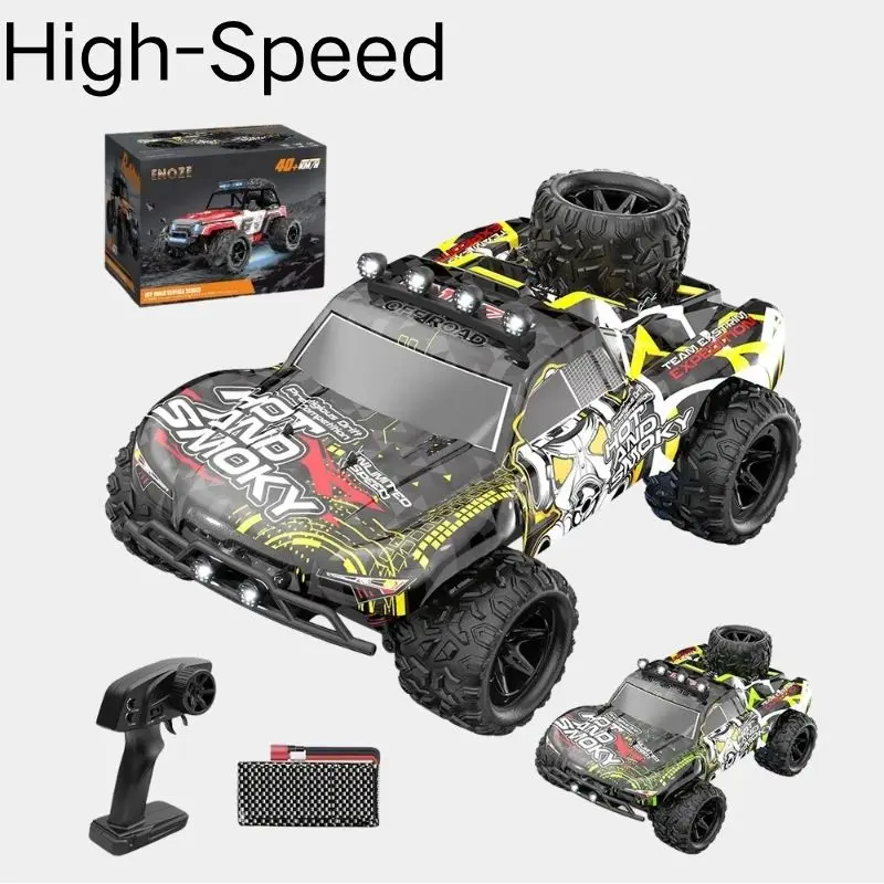 

1:18 Scale 4WD High Speed RC Car, Off-Road Remote Control Pickup Truck with Climbing Function, Rock Crawler Racing Model, Adults