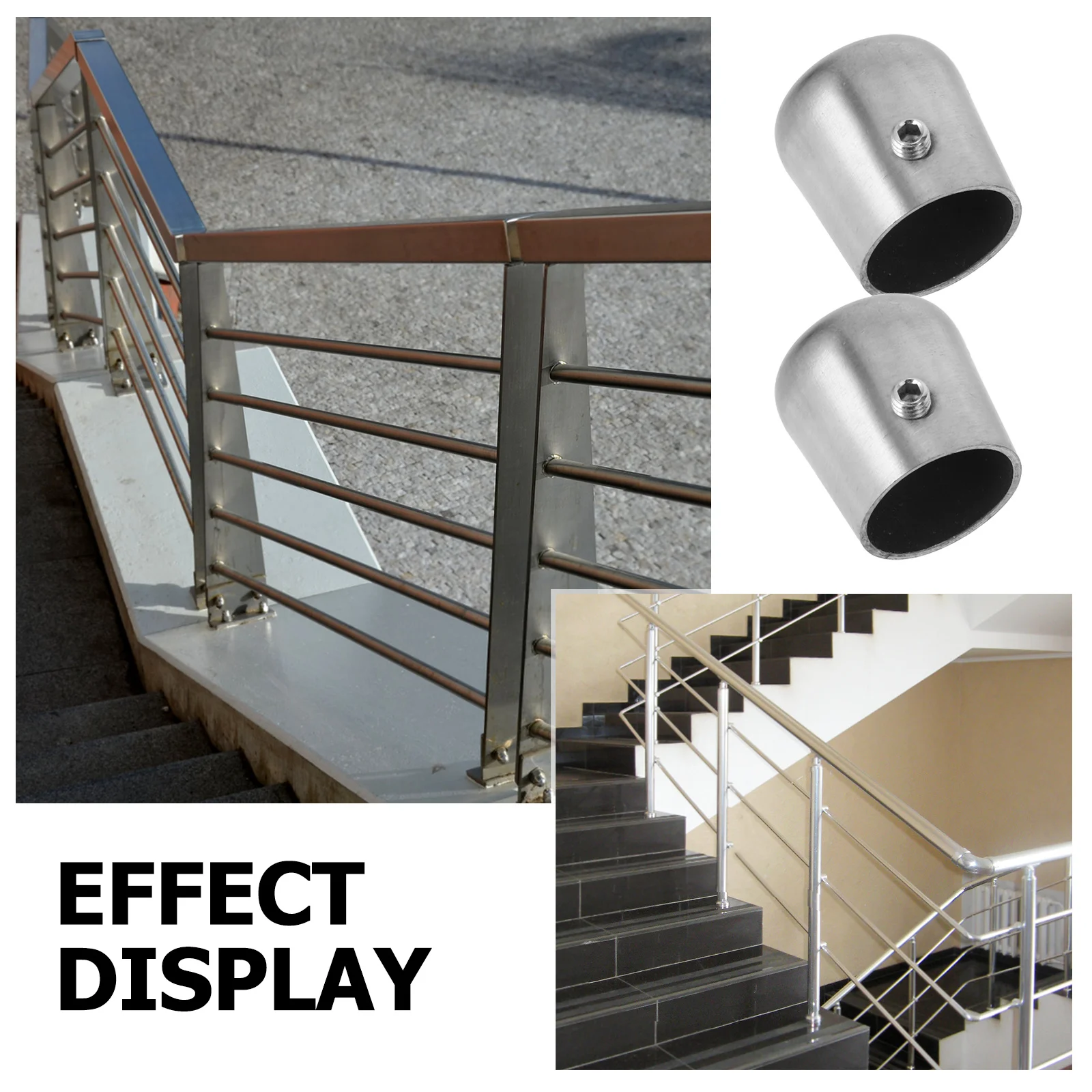 Рисунок 5 - торцевые заглушки для перил из нержавеющей стали