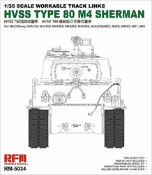 Ryefield model accessories RM-5034 Movable track (for M4 Sherman) 1/35