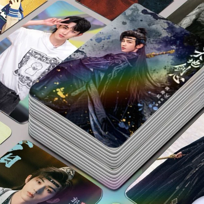 30/50 قطعة تشنغ يي لي ييتونغ قوه جونشين تشانغ هواسين ملصق التلفزيون السيف والدراما الحبيبة صور مزدوجة الجانب طباعة 3 بوصة بطاقة
