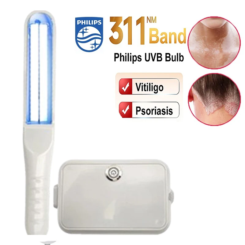 UVB Phototherapy Lamp 311nm for Vitiligo Treatment, Eczema, Psoriasis and More